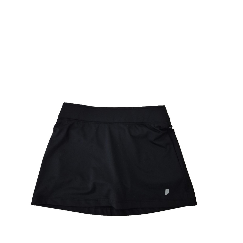 Prince Skort‎ Girls Small Black Tennis Match Core NEW